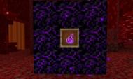 An Item Frame containing a Splash Potion of Healing (Image via Minecraft)